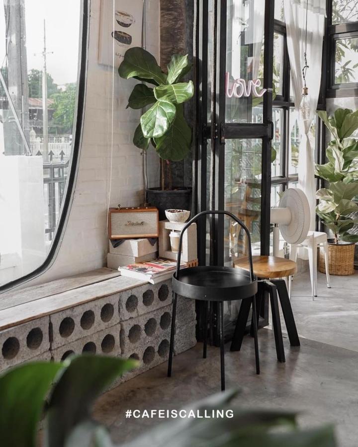 Yoji House And Cafe Pansiyon Ban Wiang Dış mekan fotoğraf